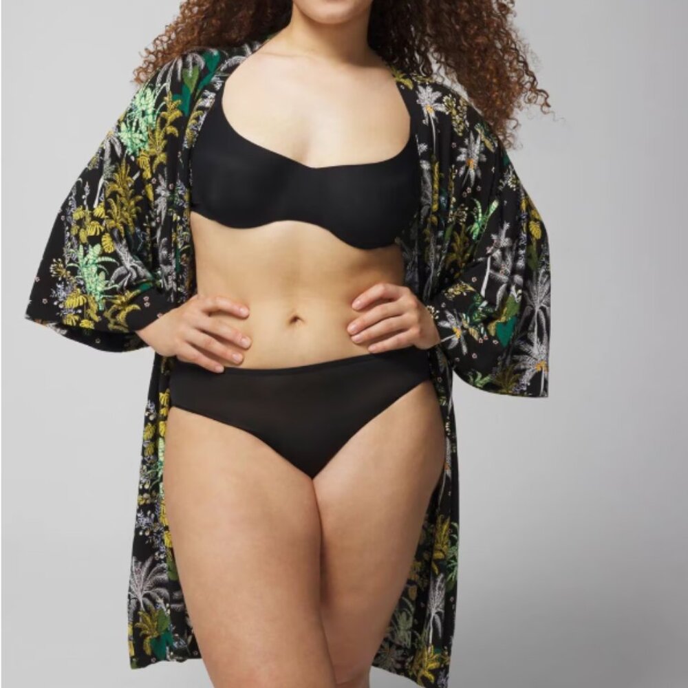 NWT Soma COOL NIGHTS Kimono Short Robe - Picture 3 of 6